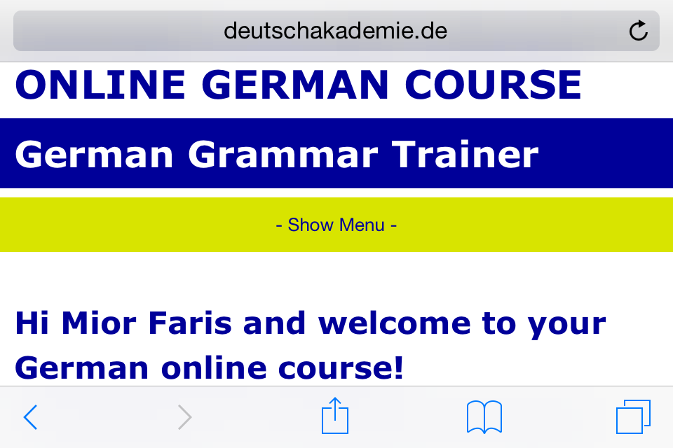 Free online German course by DeutschAkademie! - Deutschkurs Blog ...