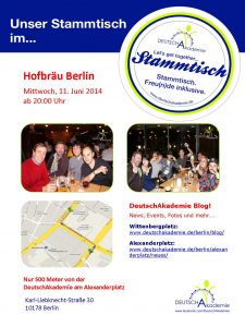 Poster_Stammtisch_11.06_Hofbräu