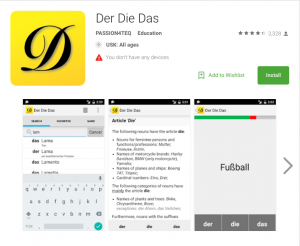 Die DerDieDas App