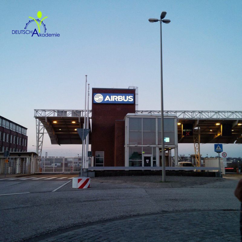 Airbus Humburg Production Plant