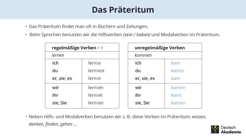 Präteritum